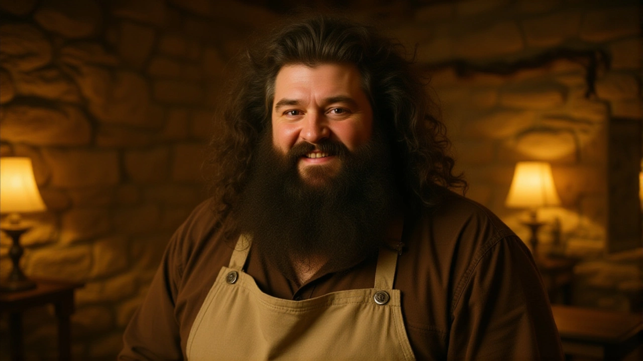 Ник Фрост стал Хагридом в новом сериале HBO о Гарри Поттере